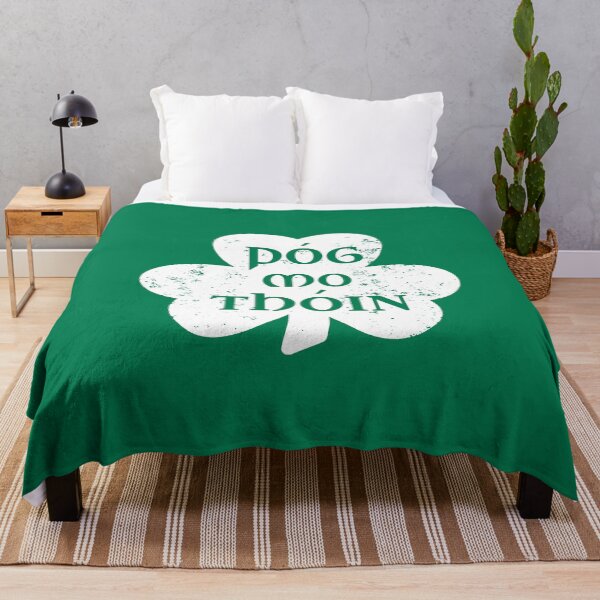 Item preview, Pog Mo Thoin Kiss My Ass Shamrock Irish Saying Saint Patricks Day designed and sold by GRAPHICxBOMB.
