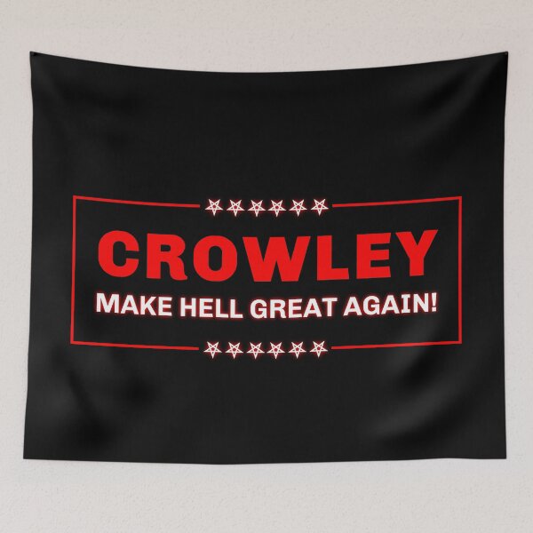 Item preview, Make Hell Great Again! - Crowley Campaign designed and sold by TorninChiarArts Creations.