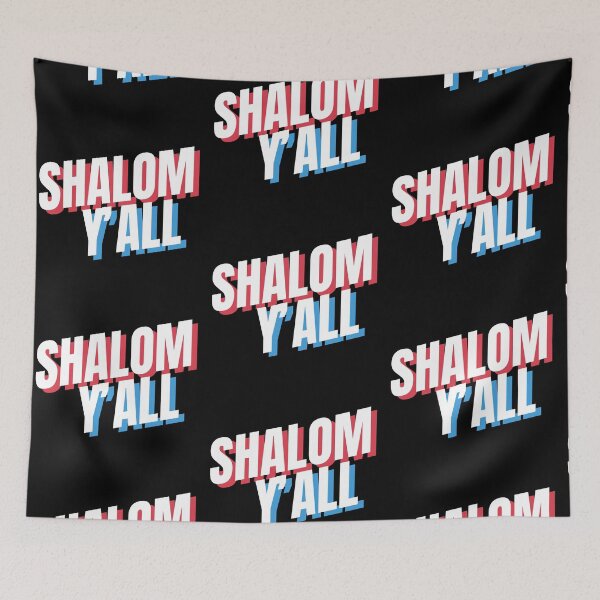 Item preview, Shalom Y'all designed and sold by HebrewAction.
