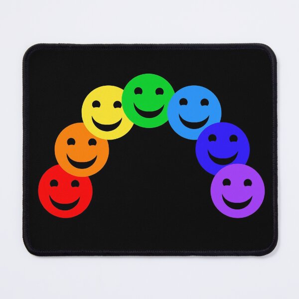 Item preview, Happy Smiling Faces Rainbow Arc designed and sold by Deborah Camp.