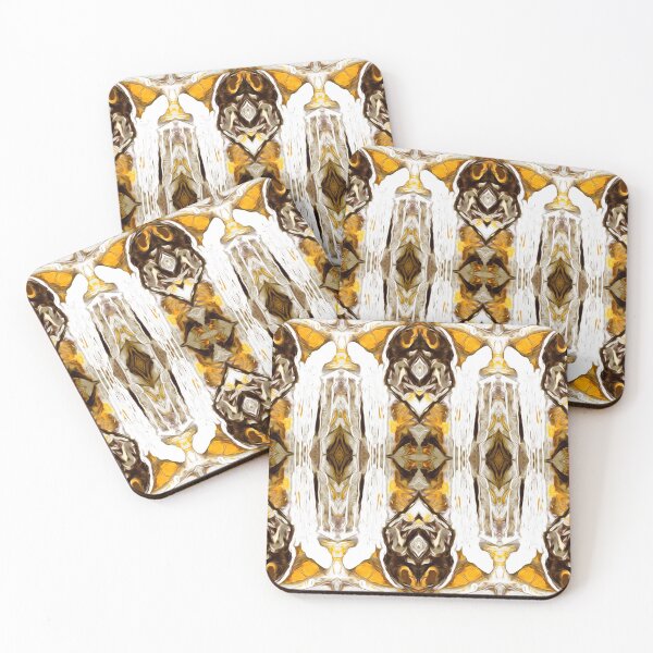 Artikelvorschau, Ornamental, abstract, vintage, autmn colors, yellow, ochre, white entworfen und verkauft von Svitac.