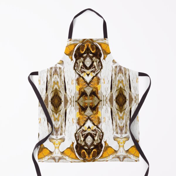 Item preview, Ornamental, abstract, vintage, autmn colors, yellow, ochre, white designed and sold by Svitac.