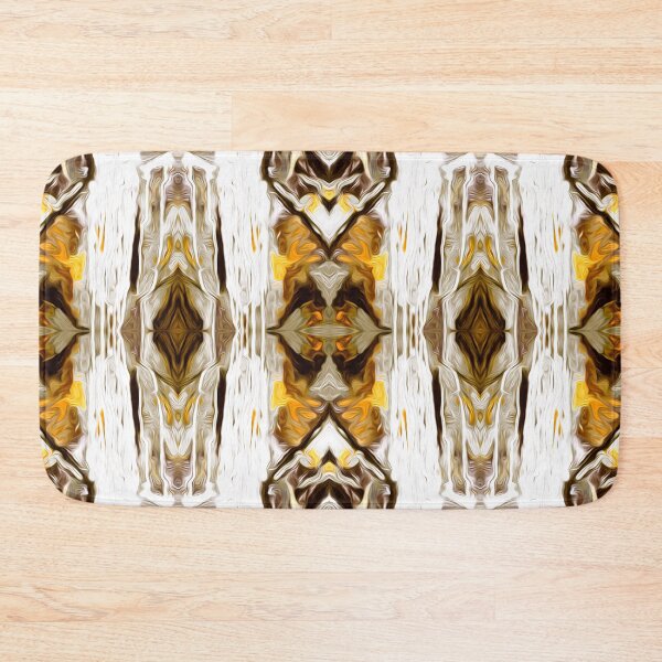 Artikelvorschau, Ornamental, abstract, vintage, autmn colors, yellow, ochre, white entworfen und verkauft von Svitac.