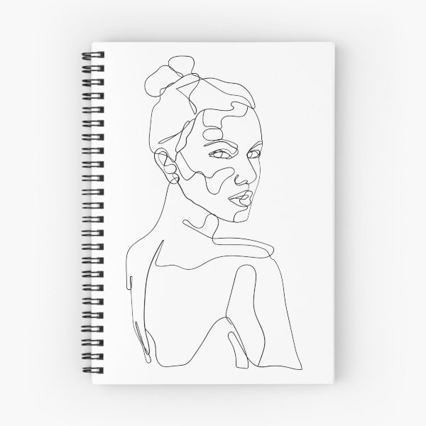 Item preview, Line art Drawing woman minimalistic abstract art  designed and sold by KIKAIA  The Label.