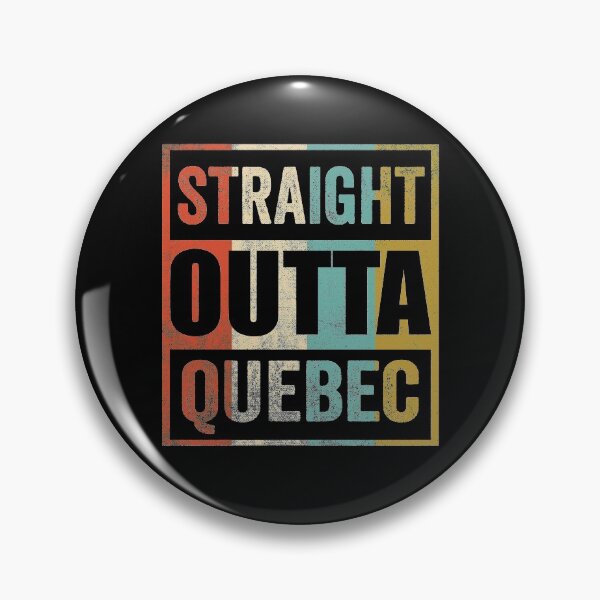 Item preview, Straight Outta Quebec Vintage designed and sold by RedQuality.