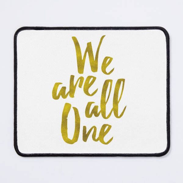 Item preview, We Are All One (Gold) designed and sold by majoihart.