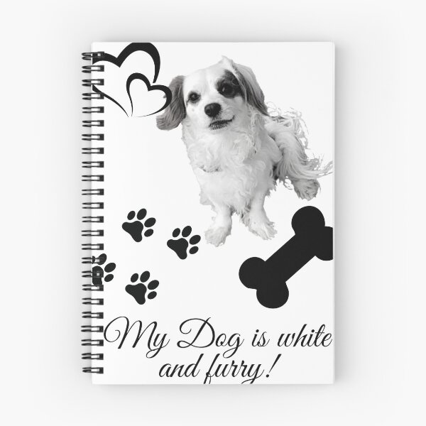 Artikelvorschau, Mein Hund ist weiß und pelzig entworfen und verkauft von Svalladarez.