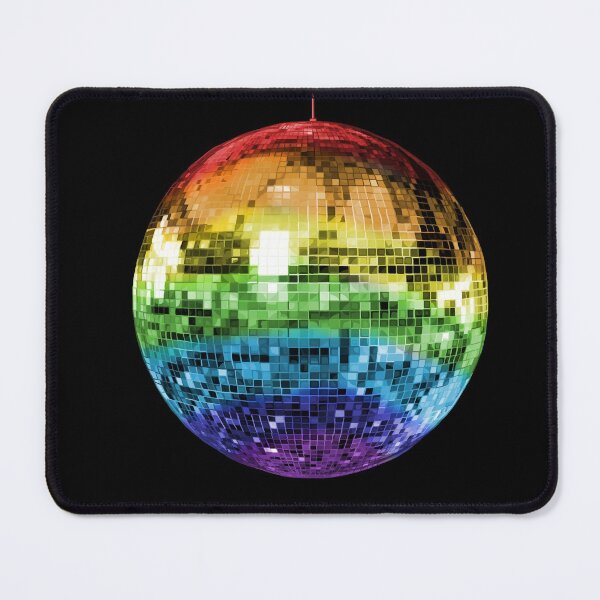Item preview, Rainbow 1970s Disco Ball designed and sold by Deborah Camp.
