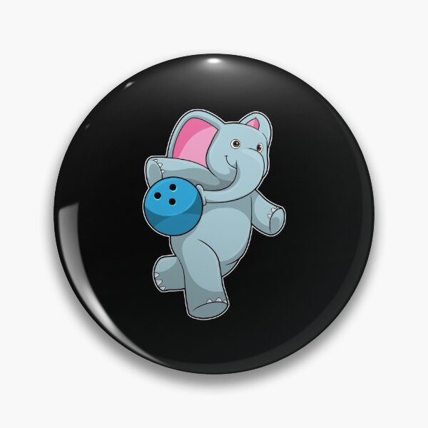 Item preview, Elephant Bowling Bowling ball  designed and sold by Snabdesign84.