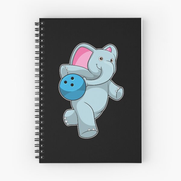 Item preview, Elephant at Bowling with Bowling ball designed and sold by Snabdesign84.