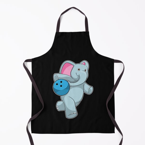 Item preview, Elephant at Bowling with Bowling ball designed and sold by Snabdesign84.