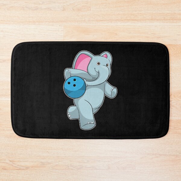 Item preview, Elephant at Bowling with Bowling ball designed and sold by Snabdesign84.