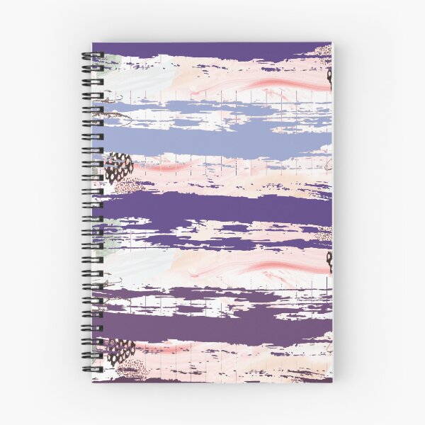 Item preview, Acrylic Stripped Brush Strokes Collage Patterned designed and sold by Designs By YL.