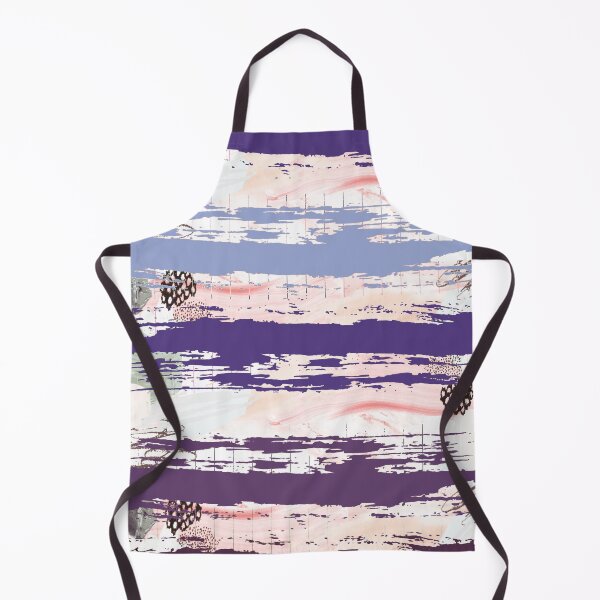 Item preview, Acrylic Stripped Brush Strokes Collage Patterned designed and sold by Designs By YL.