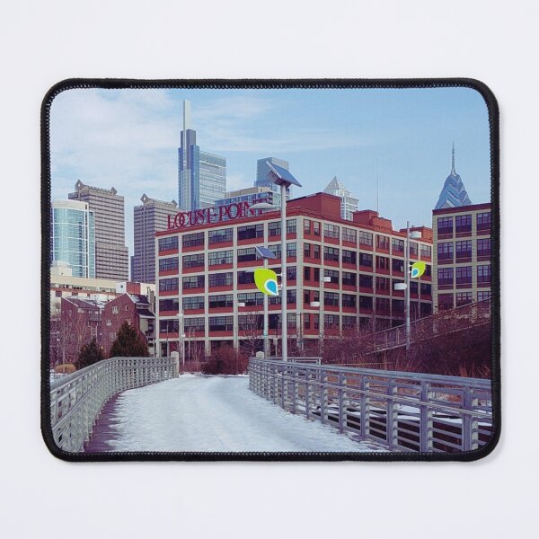 Item preview, Schuylkill Banks Boardwalk During Winter designed and sold by PHLDesign.