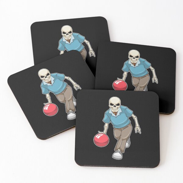 Item preview, Skeleton at Bowling with Bowling ball designed and sold by Snabdesign84.