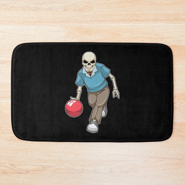 Item preview, Skeleton at Bowling with Bowling ball designed and sold by Snabdesign84.