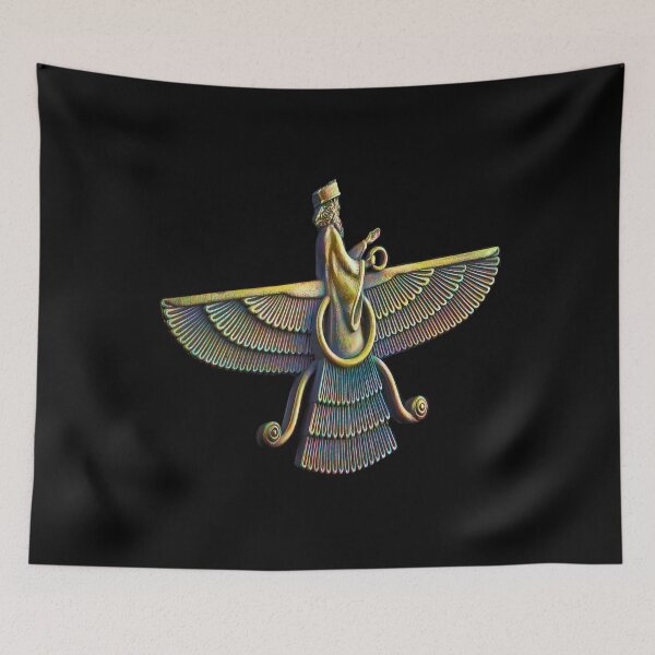 Item preview, Faravahar Ahura designed and sold by signsandsymbols.