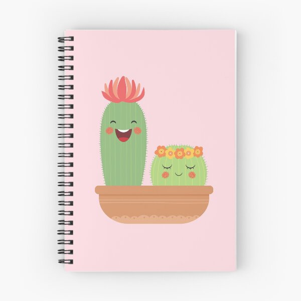 Item preview, Cute cartoon cacti with flower succulent plant designed and sold by TinyDoz.