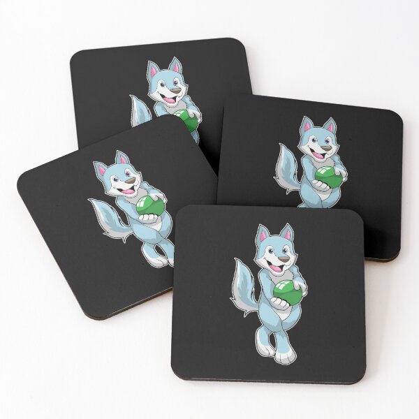 Item preview, Wolf at Bowling with Bowling ball designed and sold by Snabdesign84.
