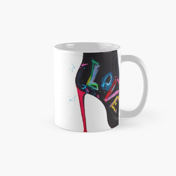 Item preview, Ladies Shoe Drawing high heel boot, LOVE design  designed and sold by DenisaDesign.