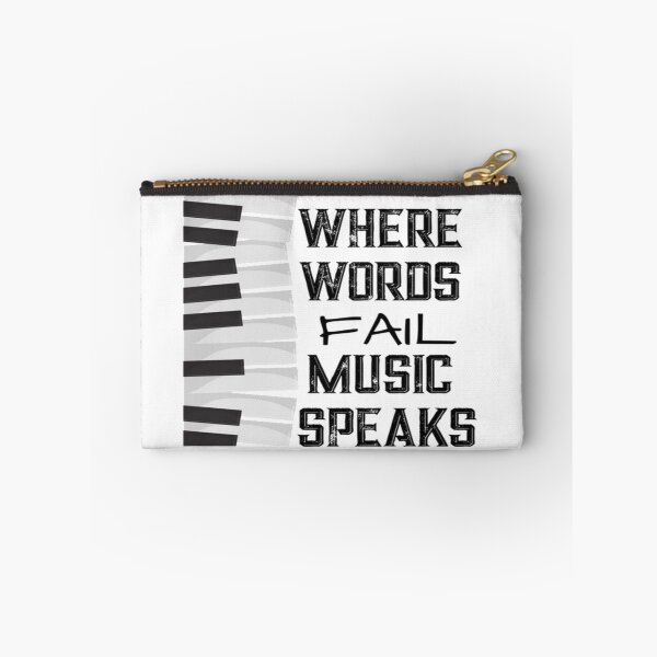 Item preview, Where Words Fail Music Speaks  designed and sold by mydesigns15.