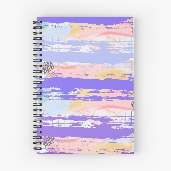 Item preview, Acrylic Stripped Brush Strokes Collage Patterned designed and sold by Designs By YL.