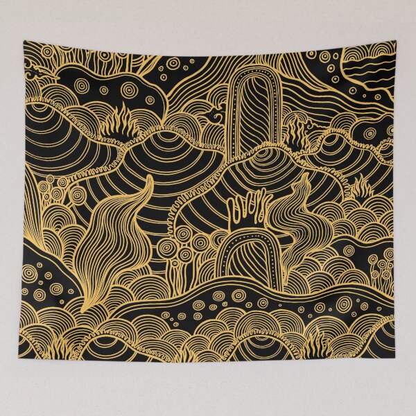 Item preview, Batik Stones and Plants 2 designed and sold by Goba Bali Studio.
