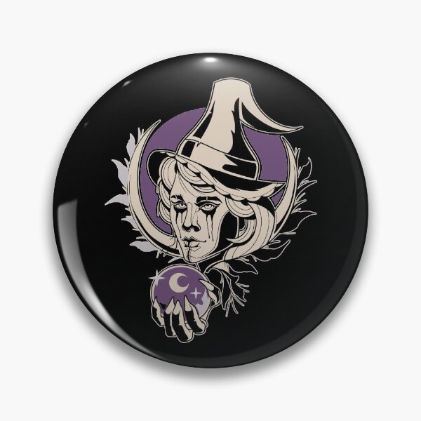 Item preview, Witch With Smudged Eyeliner designed and sold by MnEmzStudio.