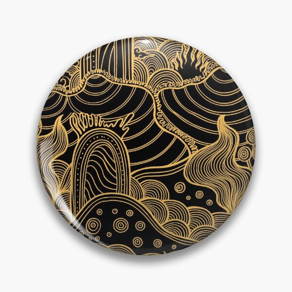 Item preview, Batik Stones and Plants 1 designed and sold by Goba Bali Studio.