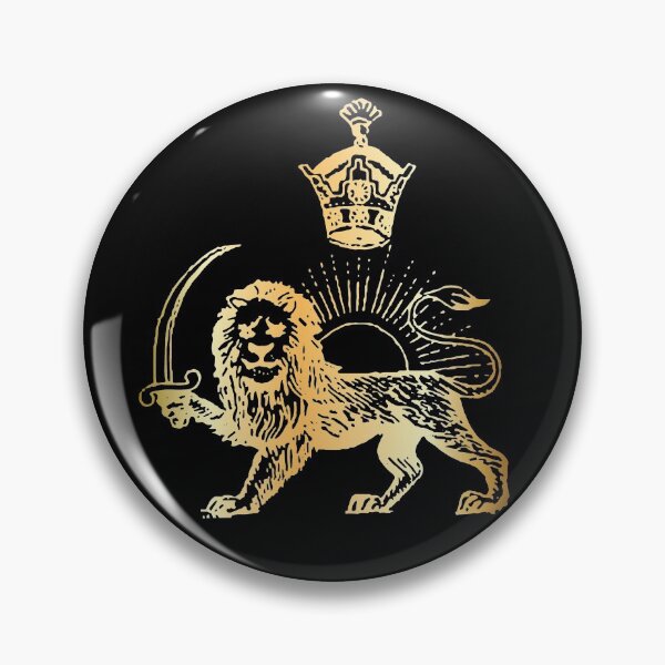 Item preview, Persian Flag Lion Ancient Symbol of Authority and Command designed and sold by signsandsymbols.