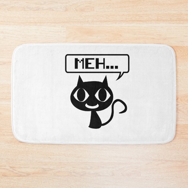 Item preview, "Meh" Cat Meow  designed and sold by FUAD LOUH.