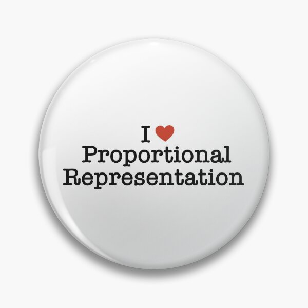 Item preview, I love proportional representation  designed and sold by number26.