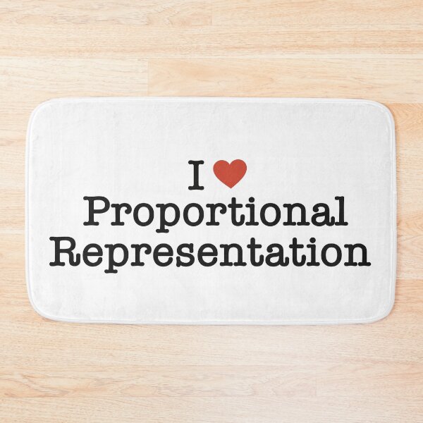 Item preview, I love proportional representation  designed and sold by number26.