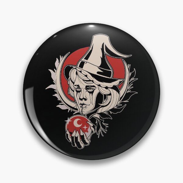 Item preview, Witch With Smudged Eyeliner designed and sold by MnEmzStudio.