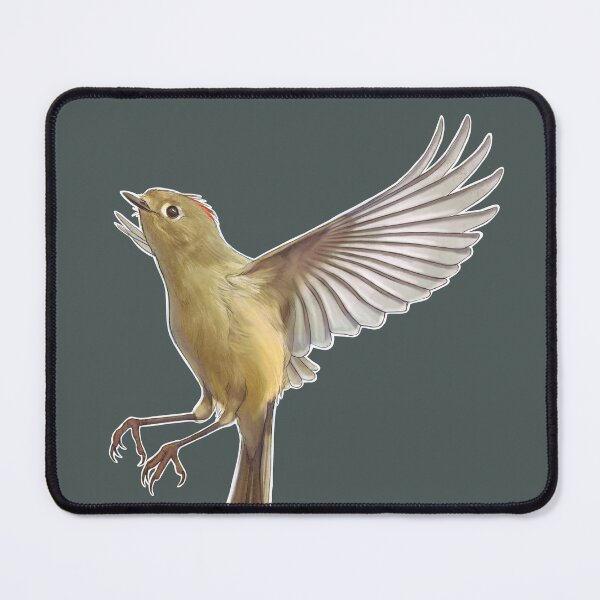 Item preview, Ruby-crowned kinglet designed and sold by Lauren Rakes.