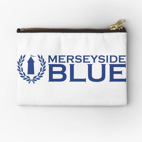 Merseyside is Blue Zipper Pouch