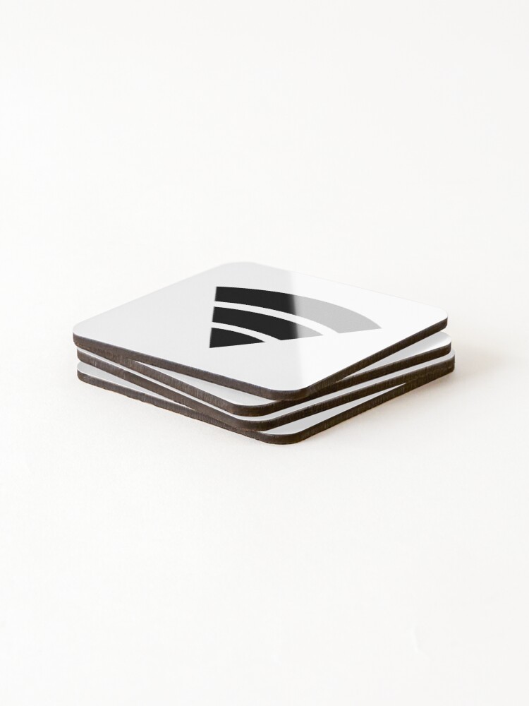 Thumbnail 4 of 5, Coasters (Set of 4), WiFi Symbol designed and sold by Reeseworks.