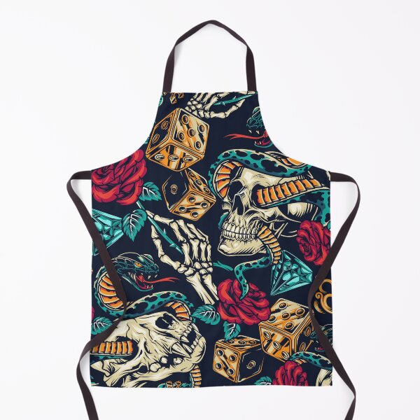 Item preview, skulls and snakes designed and sold by LebrehDesign.