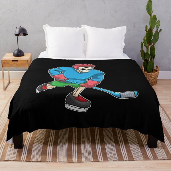 Item preview, Skeleton at Ice hockey with Ice hockey stick designed and sold by Snabdesign84.