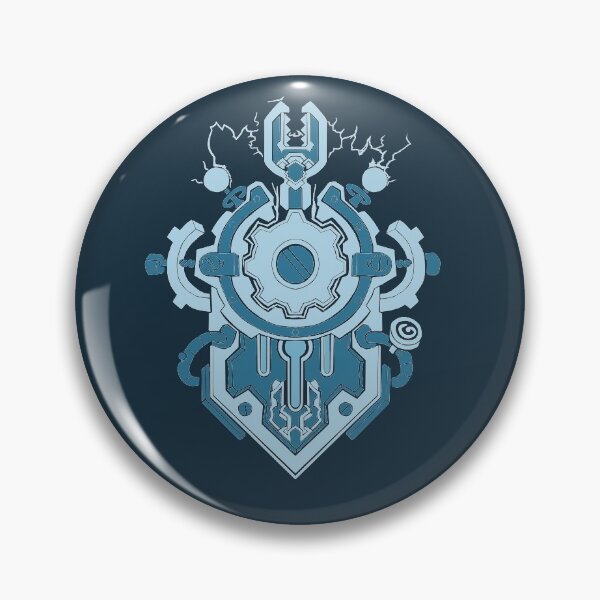 Item preview, Mechagnome Crest - Blue designed and sold by All-Sorts.
