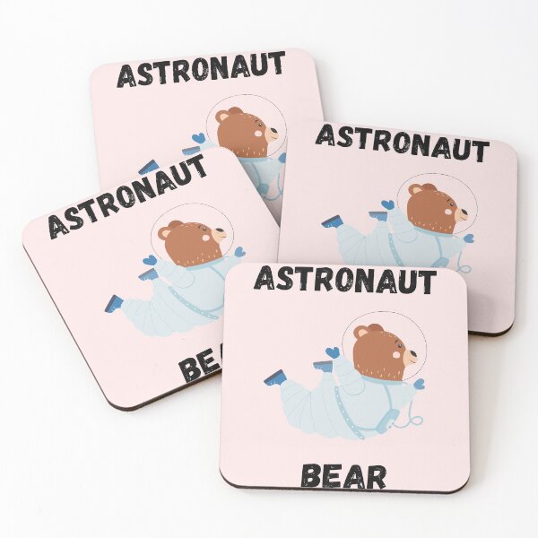 Item preview, astronaut bear designed and sold by Zaibo.