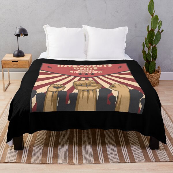 Item preview, Introverts of all countries unite - separately - at home designed and sold by Dirk4171.