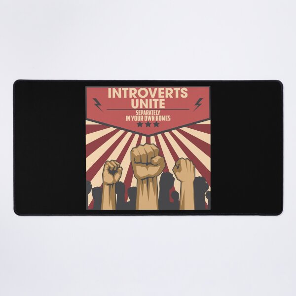 Item preview, Introverts of all countries unite - separately - at home designed and sold by Dirk4171.