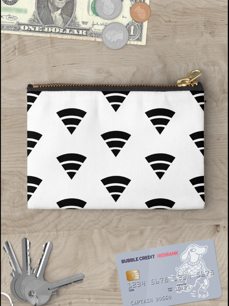 Thumbnail 3 of 4, Zipper Pouch, WiFi Symbol designed and sold by Reeseworks.