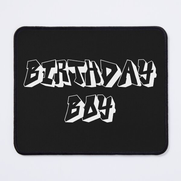 Item preview, Birthday Boy whte designed and sold by LPDesignsUK.