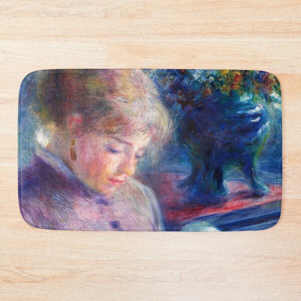 Item preview, Young Woman Sewing by Pierre-Auguste Renoir designed and sold by digitalvintage.