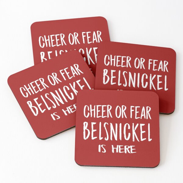 Item preview, Cheer Or Fear Belsnickel Is Here Funny Christmas Dwight Office Quote designed and sold by GRAPHICxBOMB.