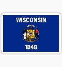 Wisconsin Flag Sticker