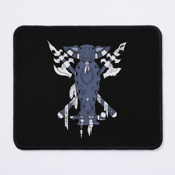Item preview, Tauren Crest - Blue designed and sold by All-Sorts.